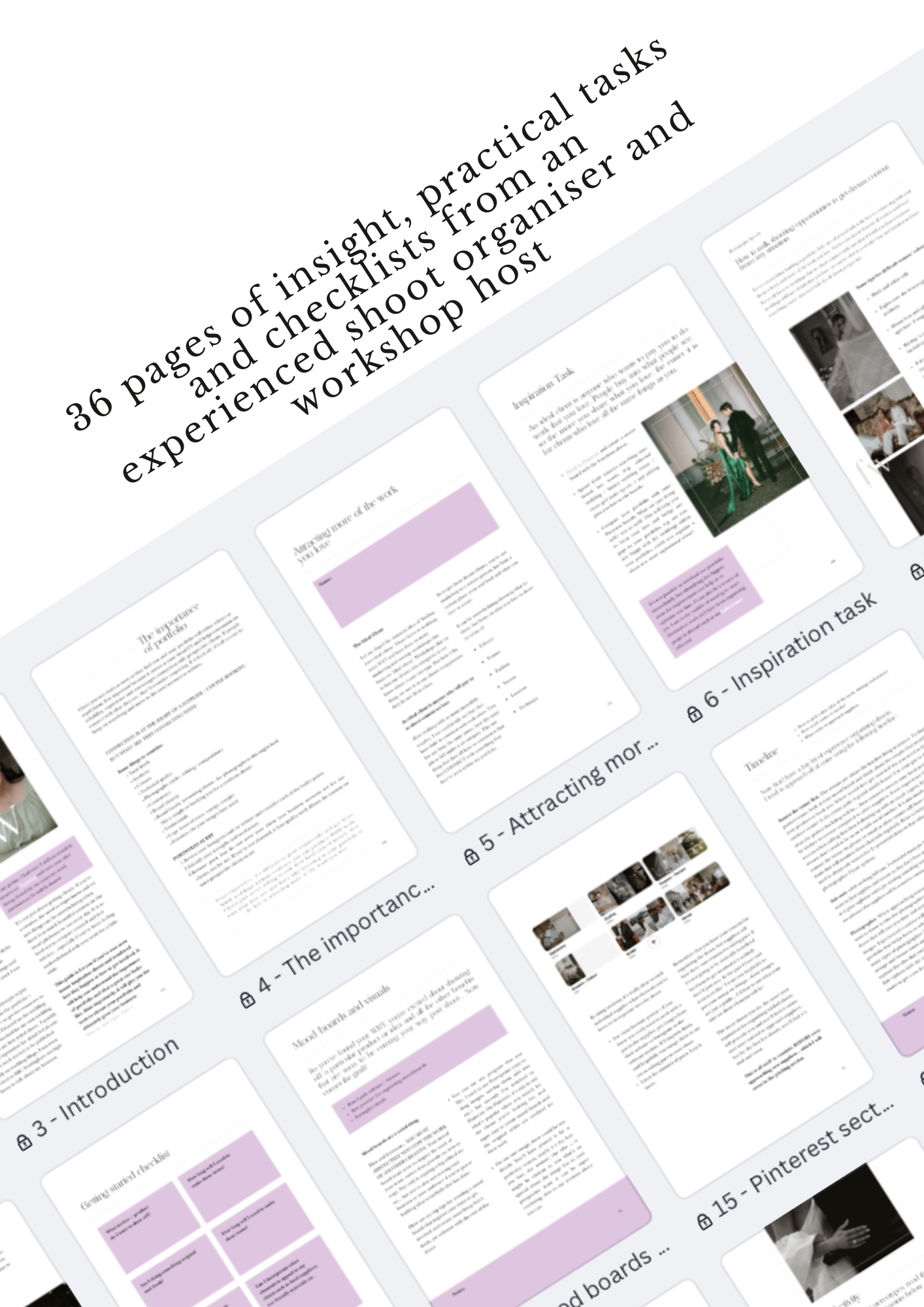 How to plan and facilitate styled shoots - A comprehensive guide for wedding industry professionals