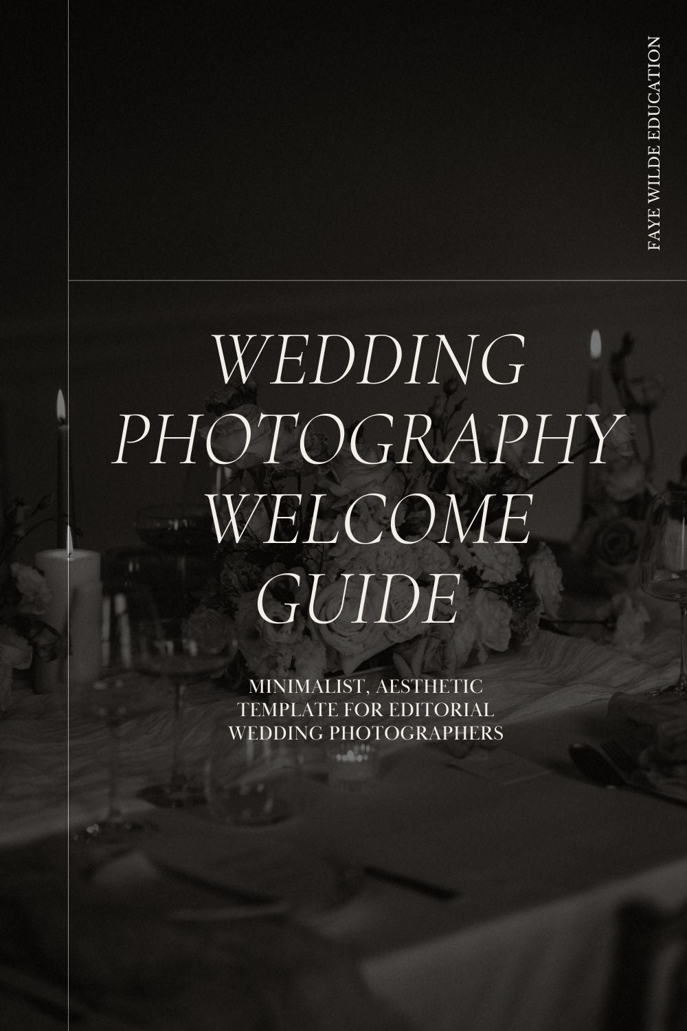 Canva Welcome Guide Template For Wedding Photographers