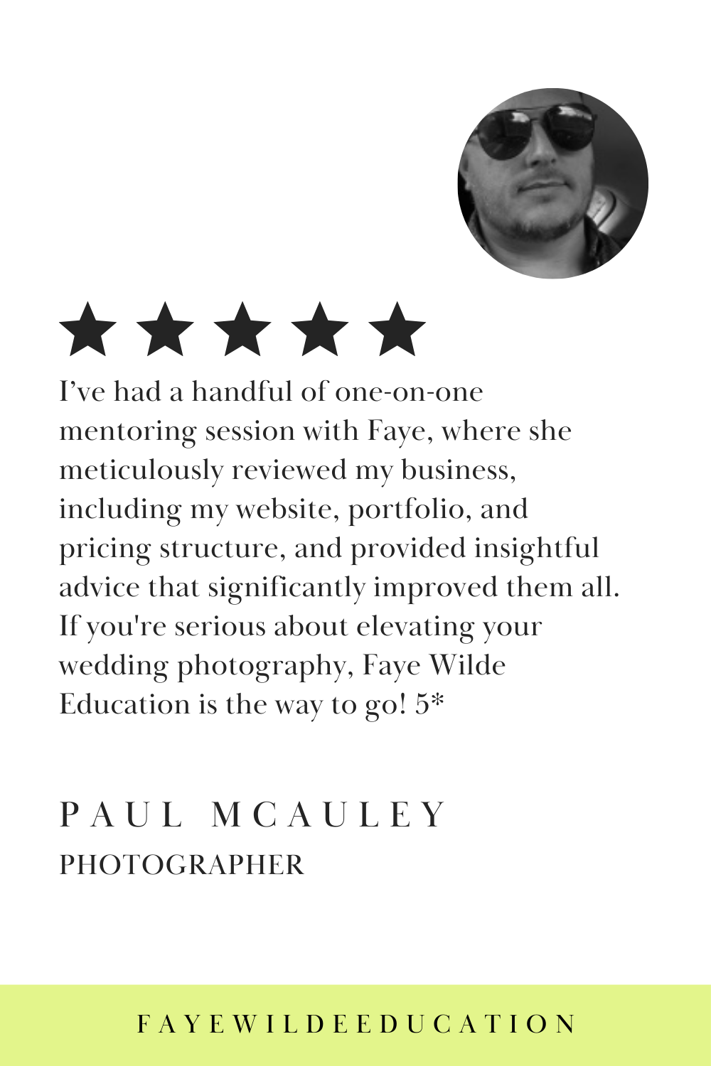 1:1 Mentoring For Wedding Industry Suppliers