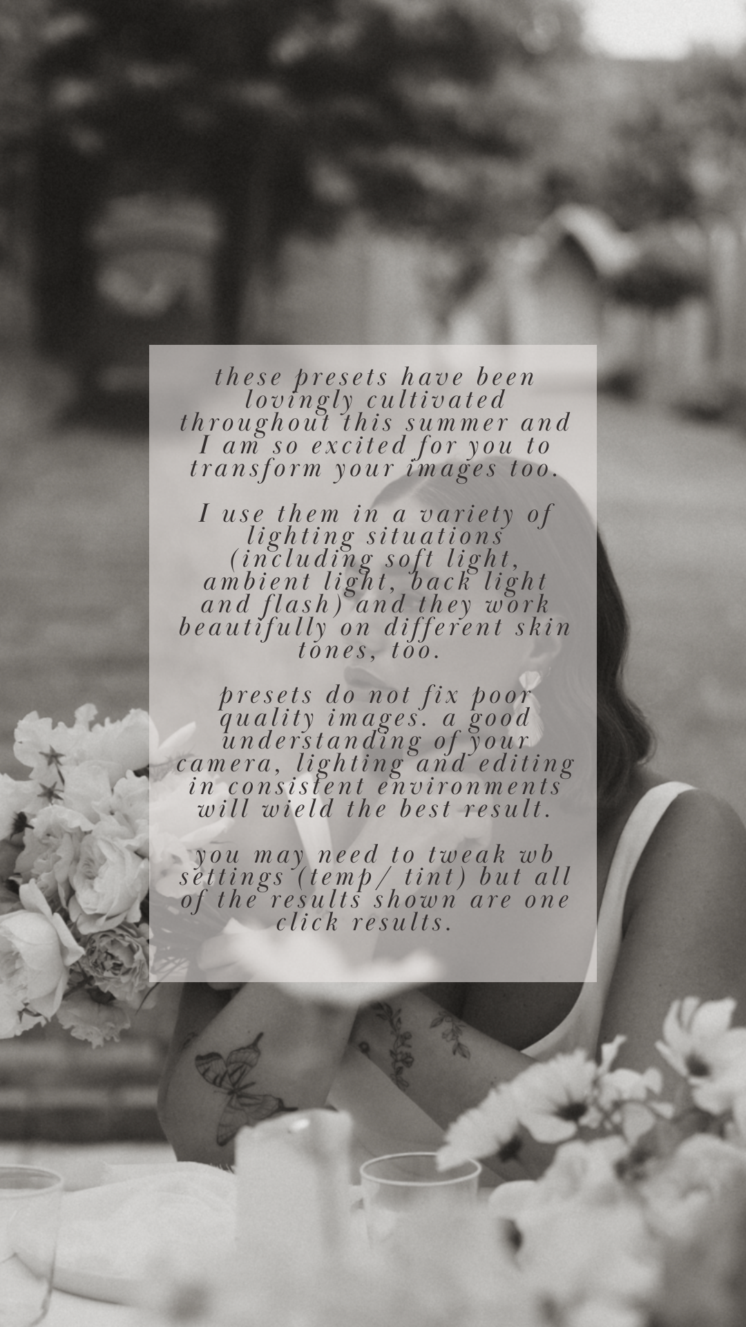 Editorial Wedding Photography Lightroom Presets: THE SUMMER EDIT by Faye Wilde Photography