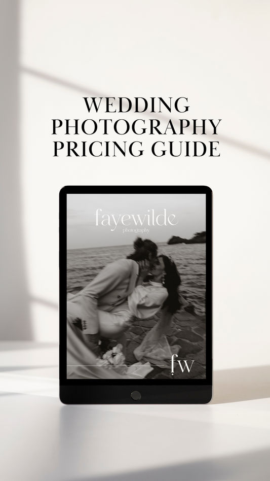 Canva pricing guide for wedding photographers